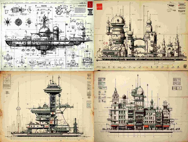 SREF 2792834104 | Midjourney 7