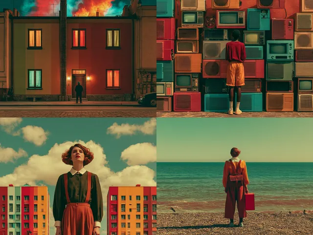 SREF 3450445477 | Midjourney 8.1